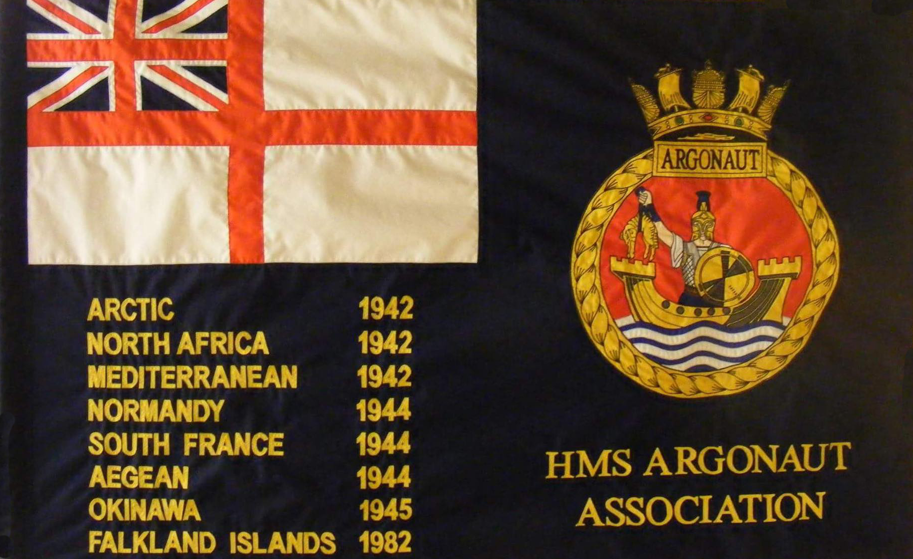 Resilient Legacy: HMS Argonaut’s Standard and Battle Honours – HMS ...